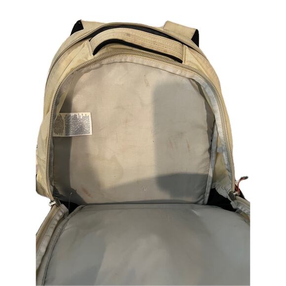 The North Face Borealis Creme Black Backpack - Picture 4 of 5